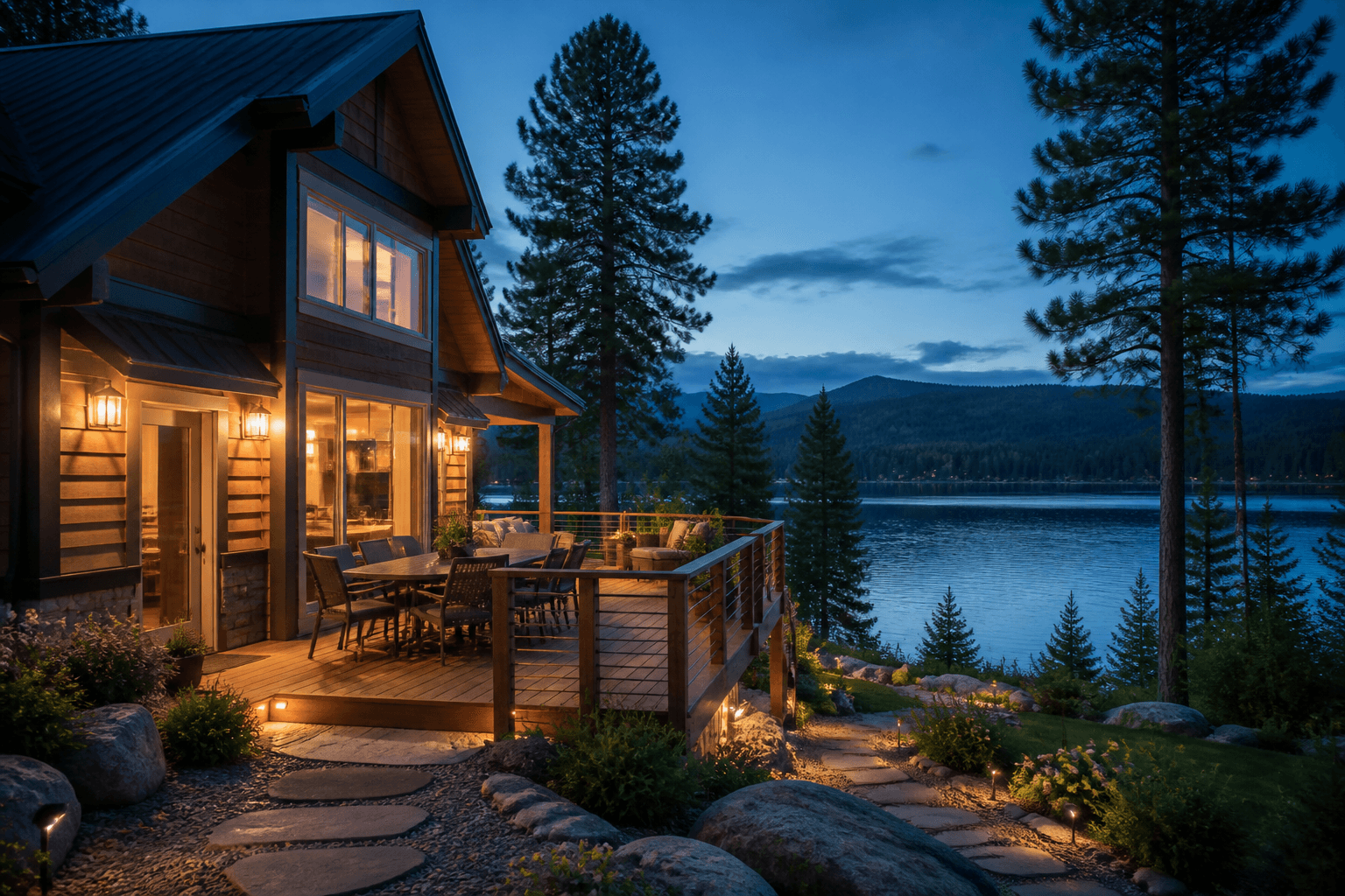 Virtual twilight for vacation rentals and hospitality marketing